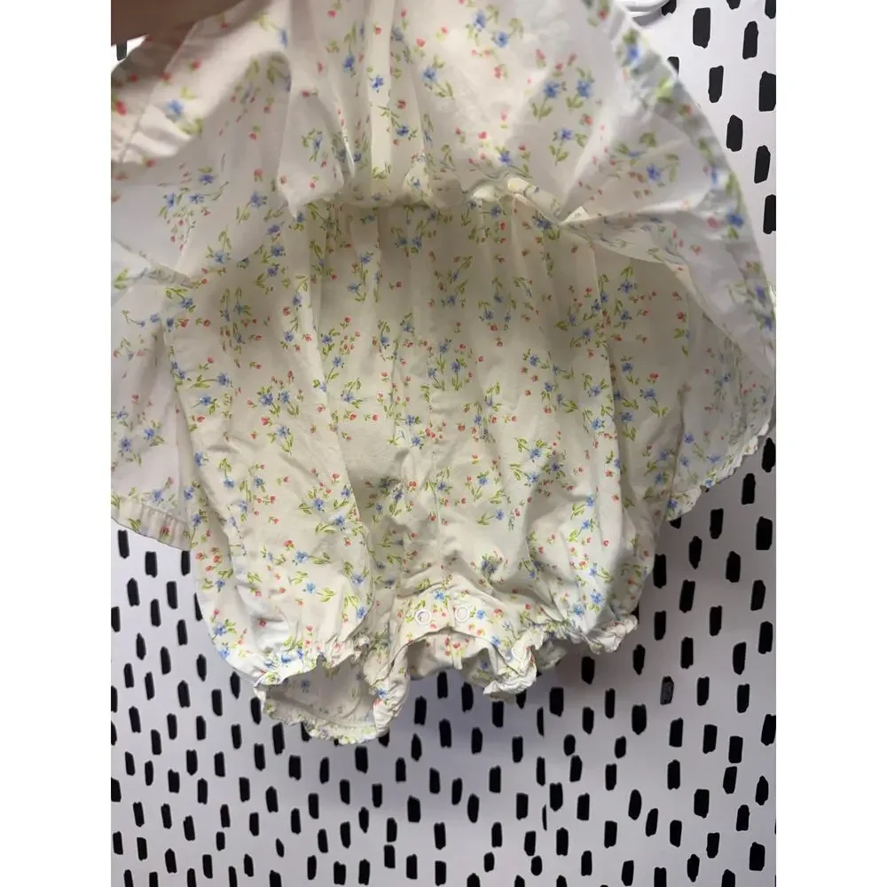 Y2K Girls KRU dress and attached Bloomers Butterflies Outfit clothes 18 months